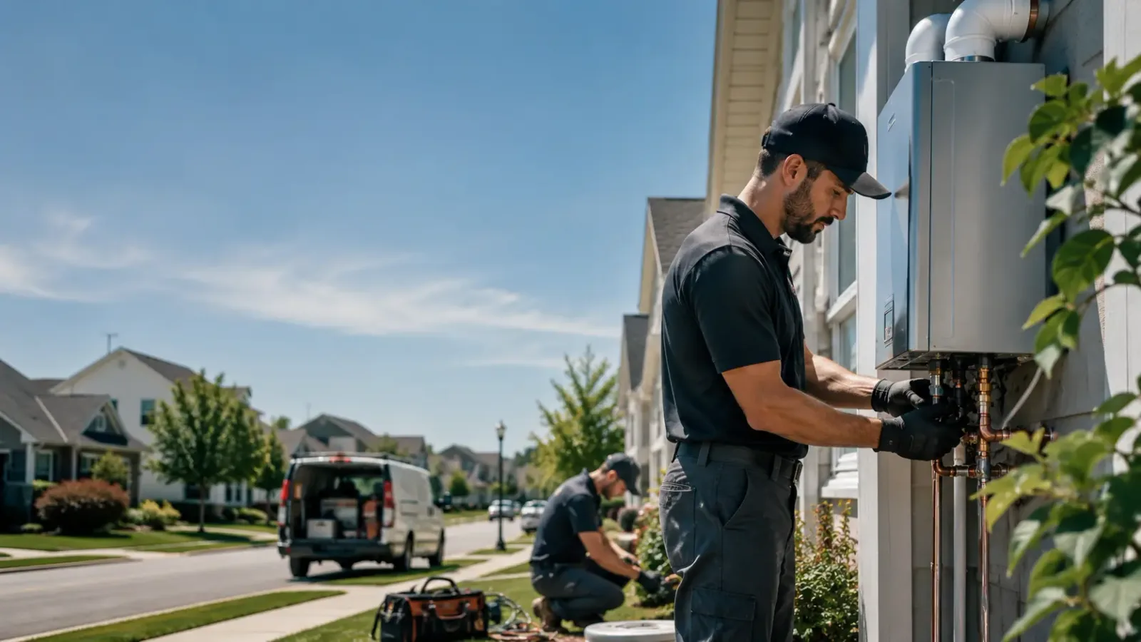 Tankless Water Heater Installation in Cedar Bluff, VA